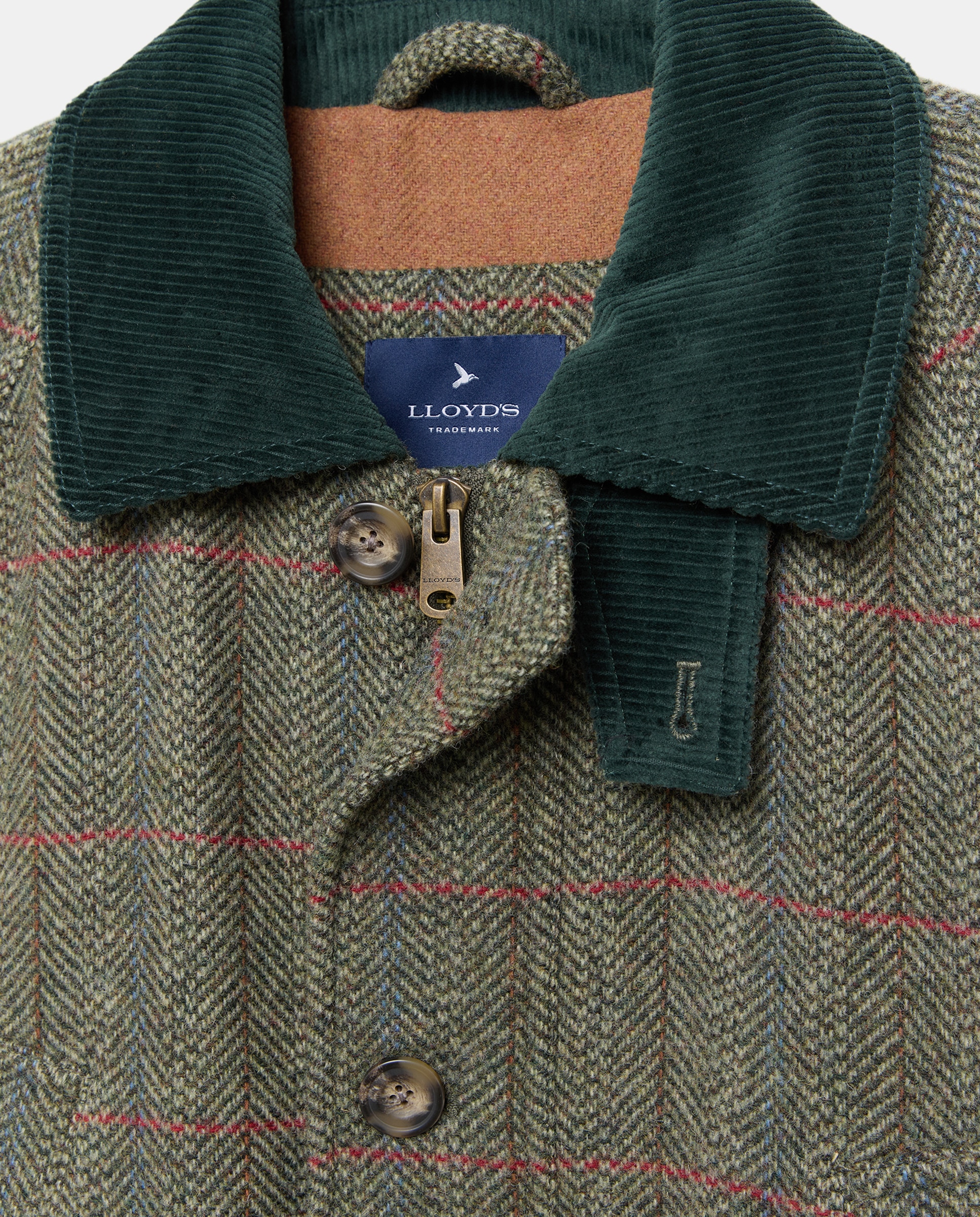 Casacão de Lã Multicolor-6