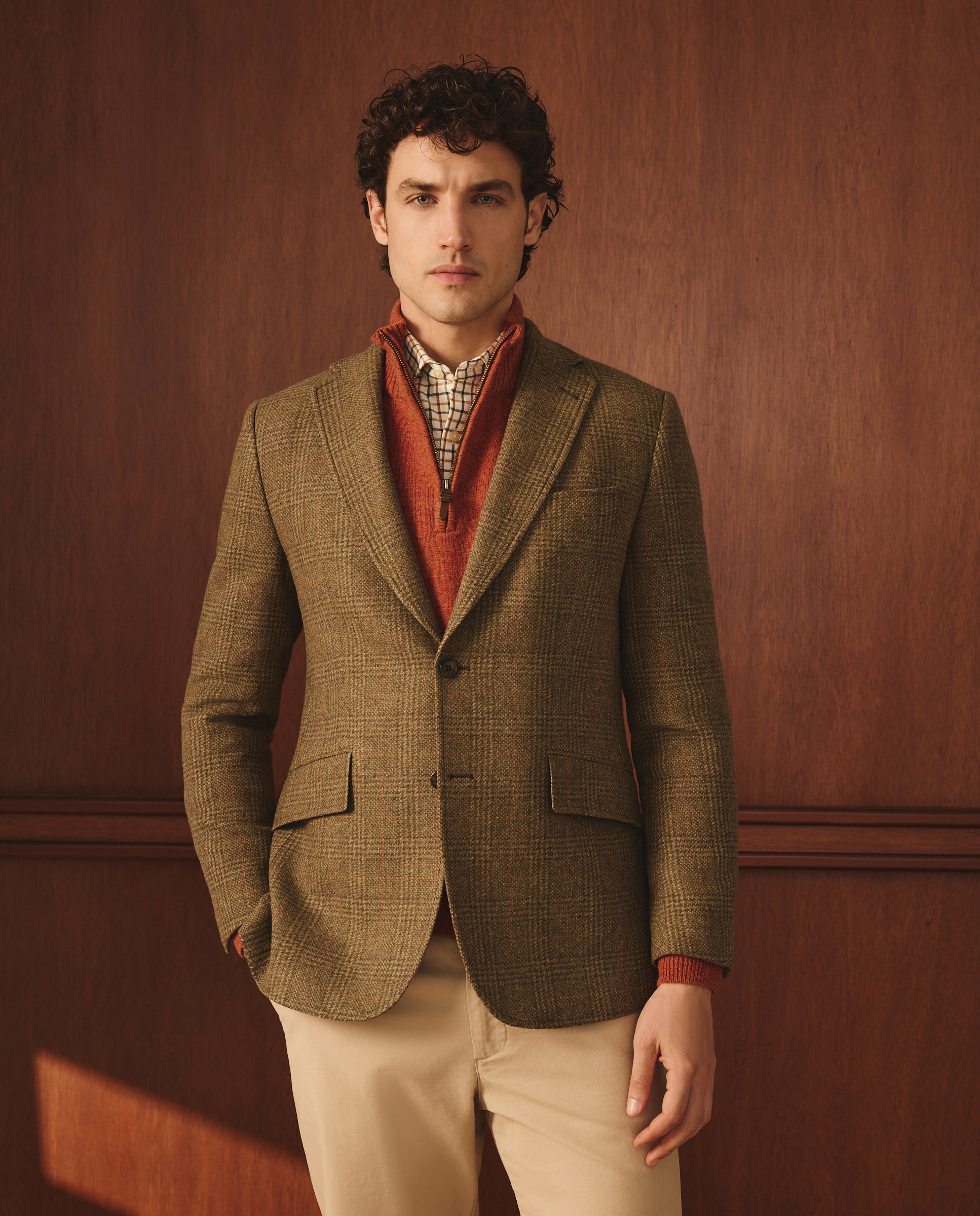 Chaqueta de hombre de cuadros lana · Lloyd's · El Corte Inglés