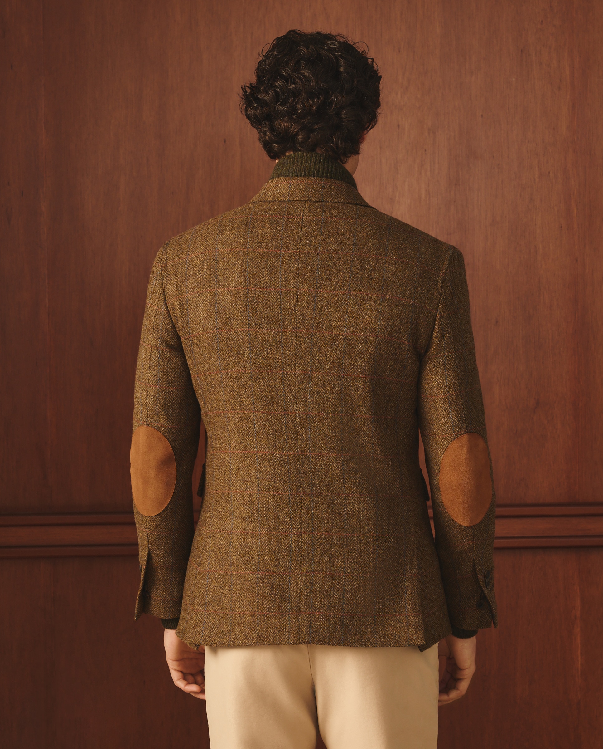 Casaco Tweed Castanho-4