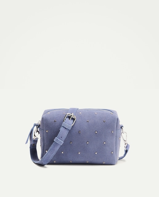 Imagem 0 de Mala em Pele Tipo Câmara com Estrelas