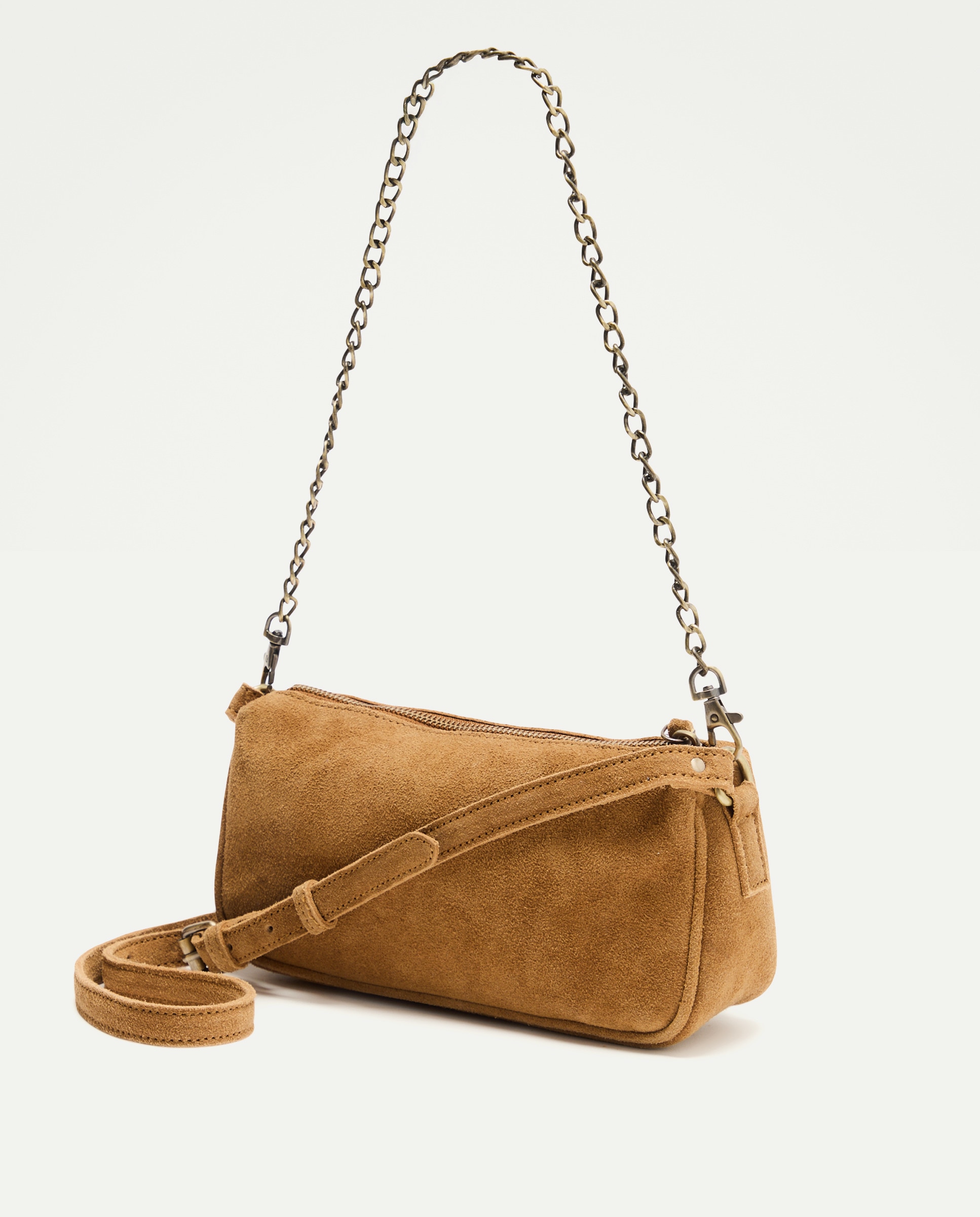 Mala a Tiracolo com Tachas Castanho-2