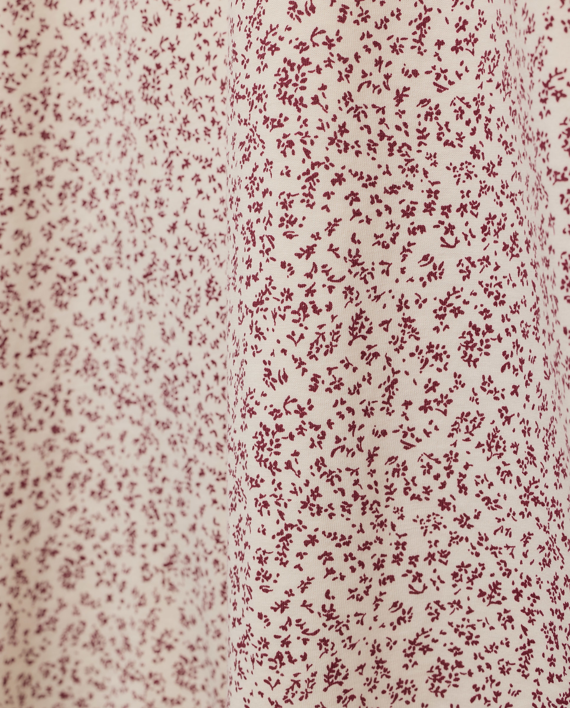 Camisa de Dormir com Decote em Bico e Detalhes de Renda Rosa-4