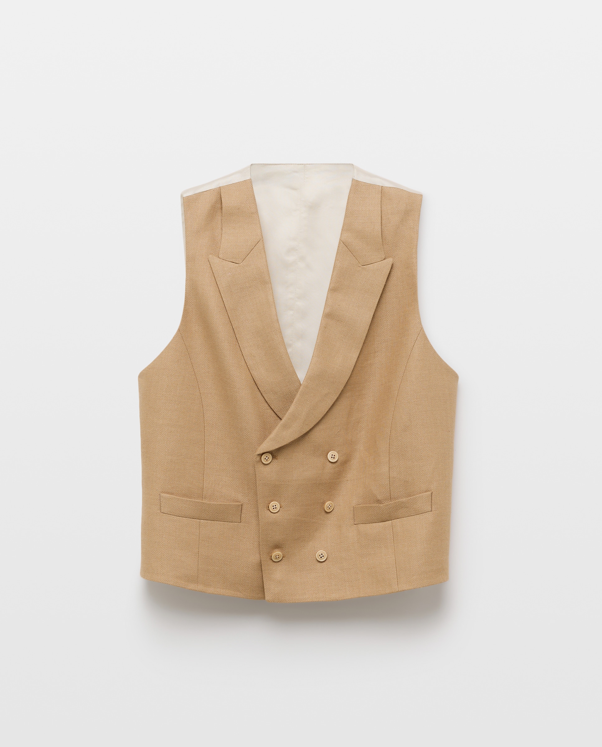 Colete de Cerimónia 730 Camel-4