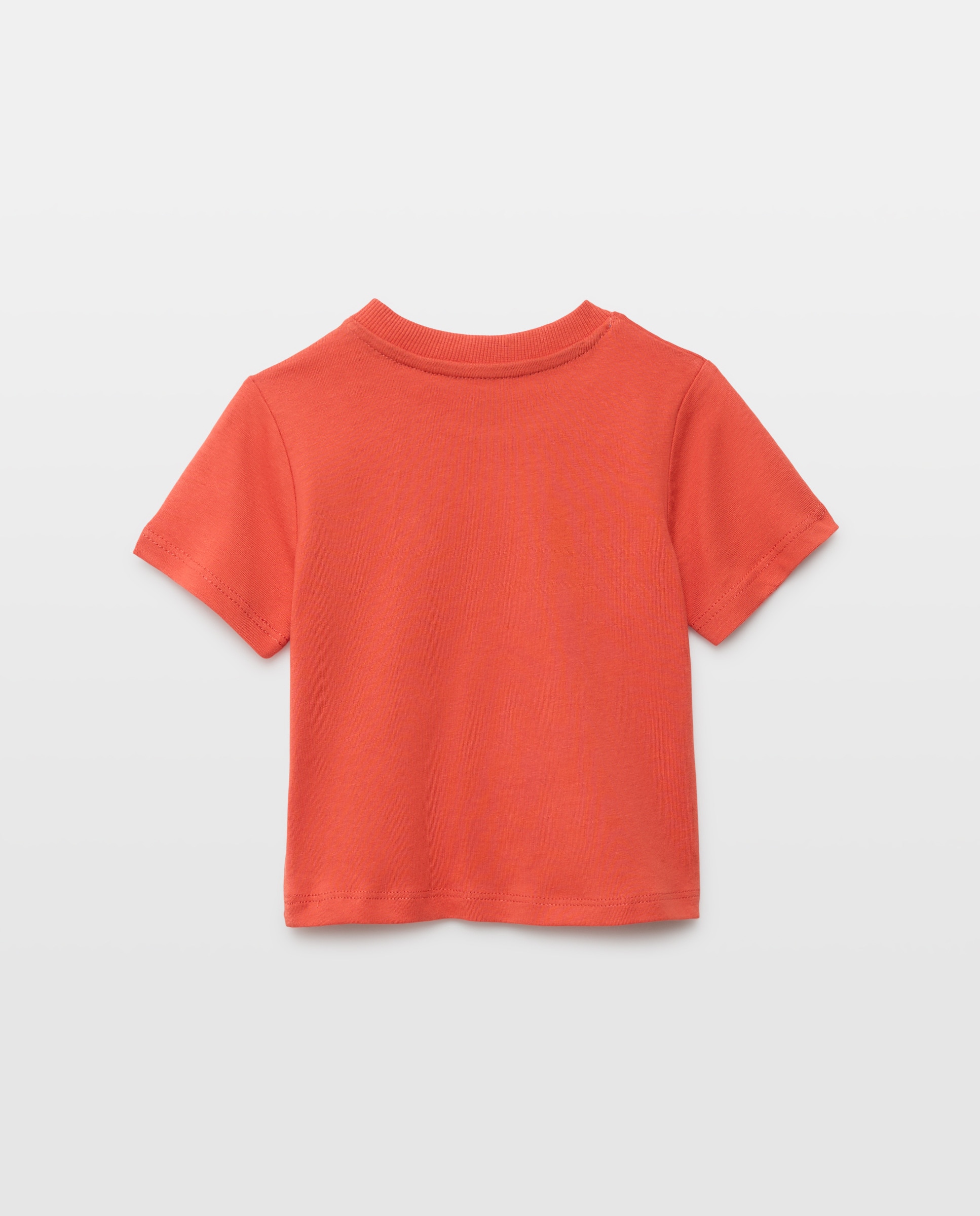 T-shirt Básica de Bebé com Manga Curta Baby El Corte Inglés 660 Laranja-2