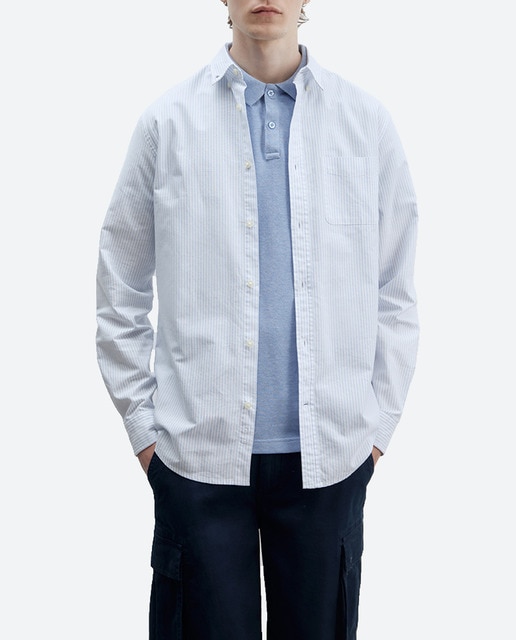 Imagen 0 de Camisa oxford rayas