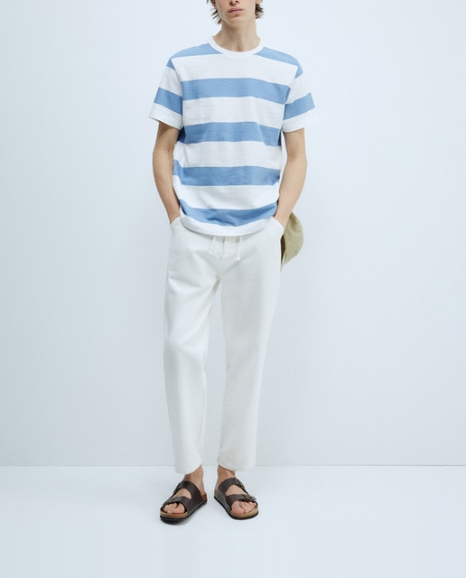 Imagen 0 de Camiseta estructura rayas