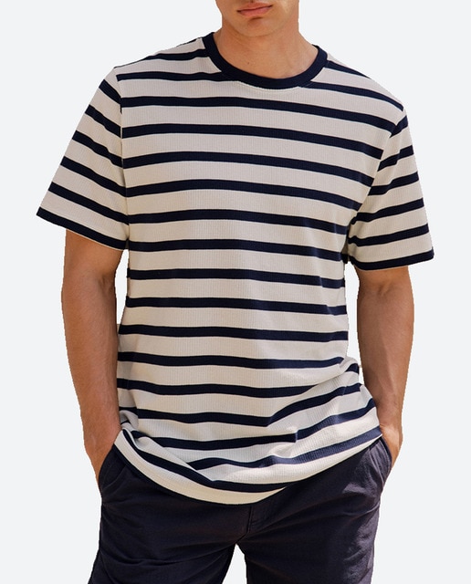 Imagen 0 de Camiseta estructura raya