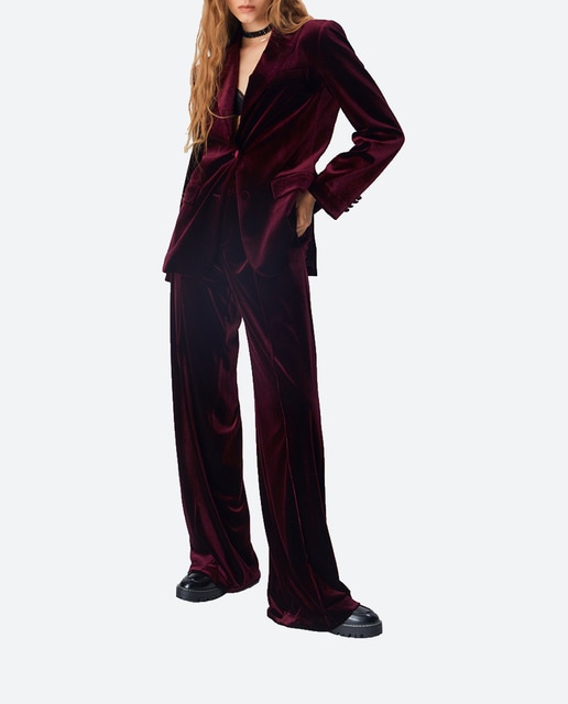 Imagen 0 de Pantalón terciopelo de mujer