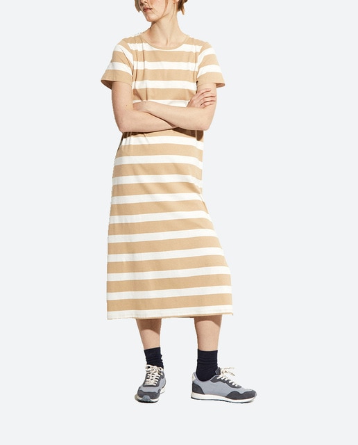 Imagen 0 de Vestido básico rayas