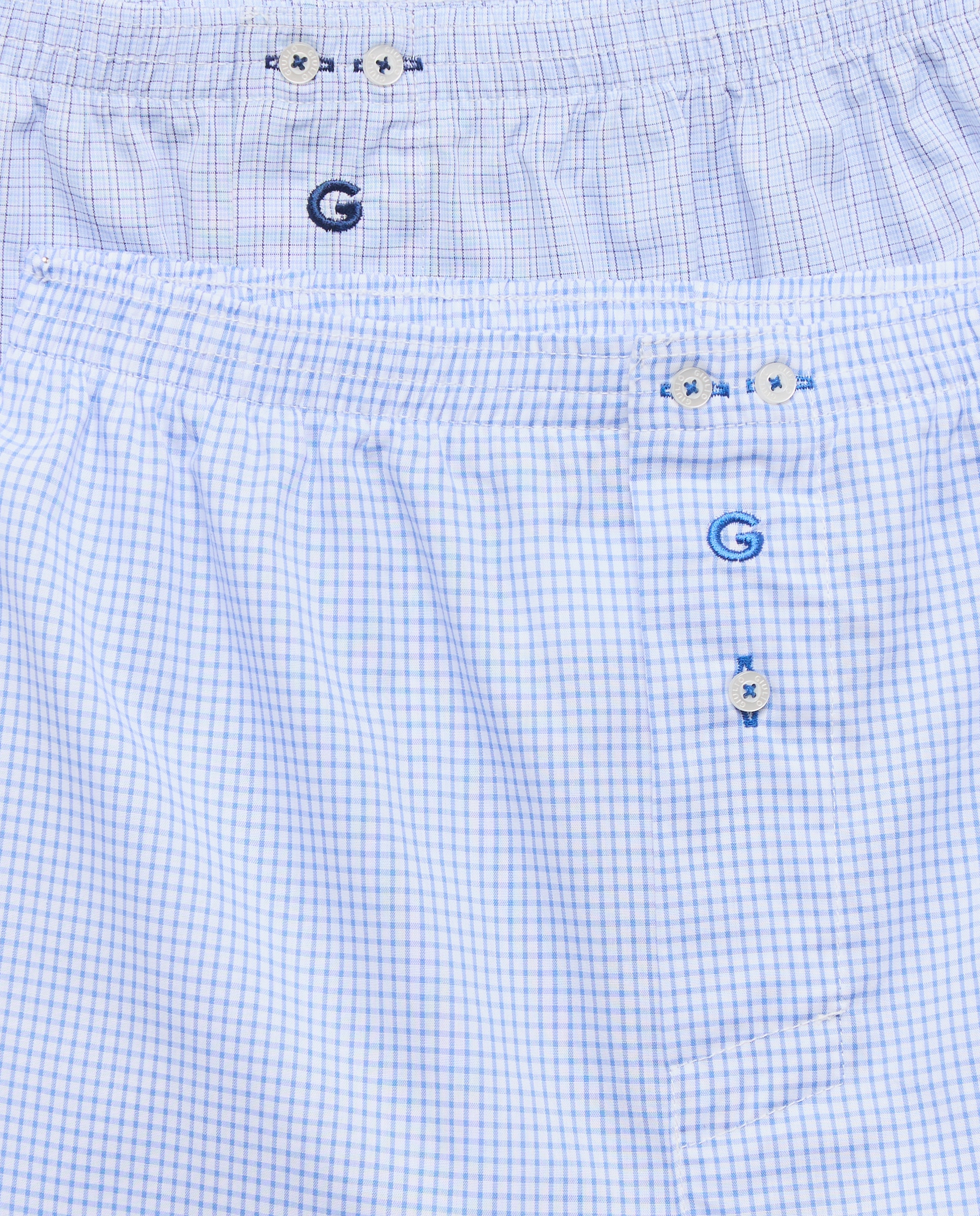 Pack de 2 Boxers de Tecido Azul-3