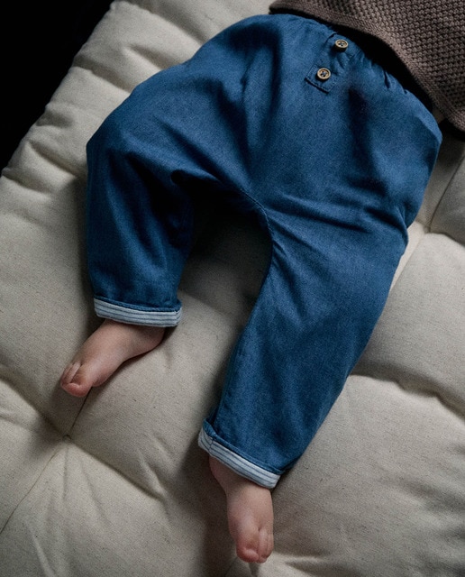 Imagen 0 de Pantalón denim forrado