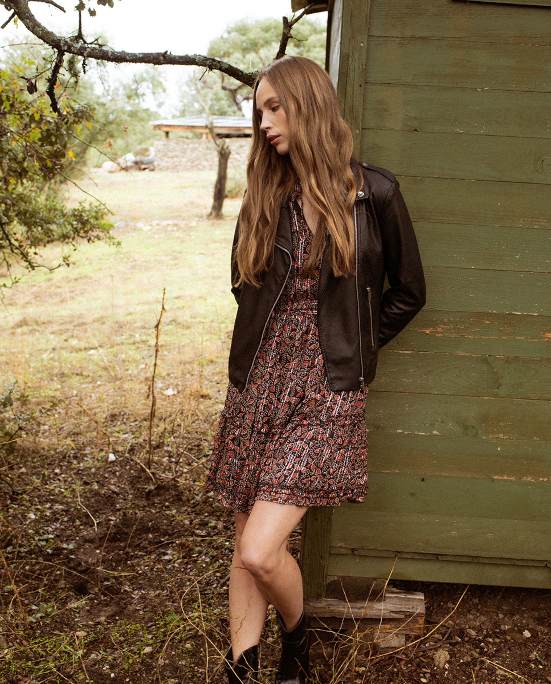 Blusão em Polipele de Manga Comprida com Fecho de Correr Preto-6