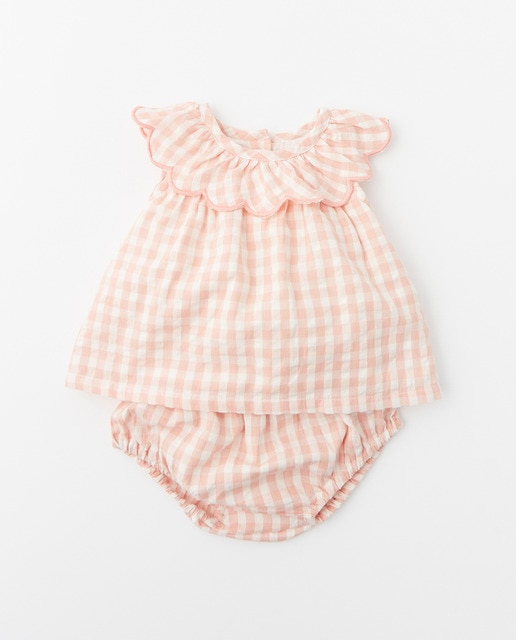 Imagen 0 de Blusa conjunto vichy