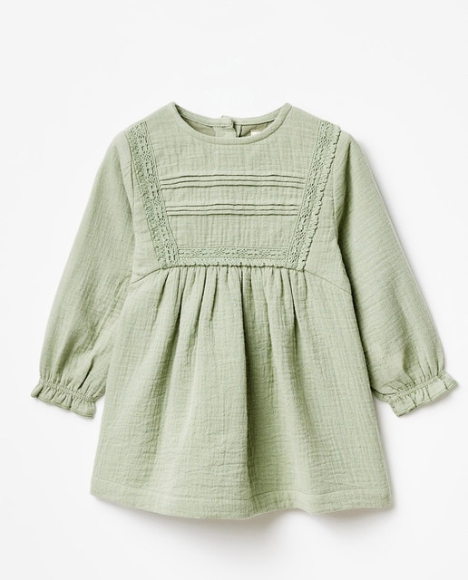 Imagen 0 de Vestido bambula cintas