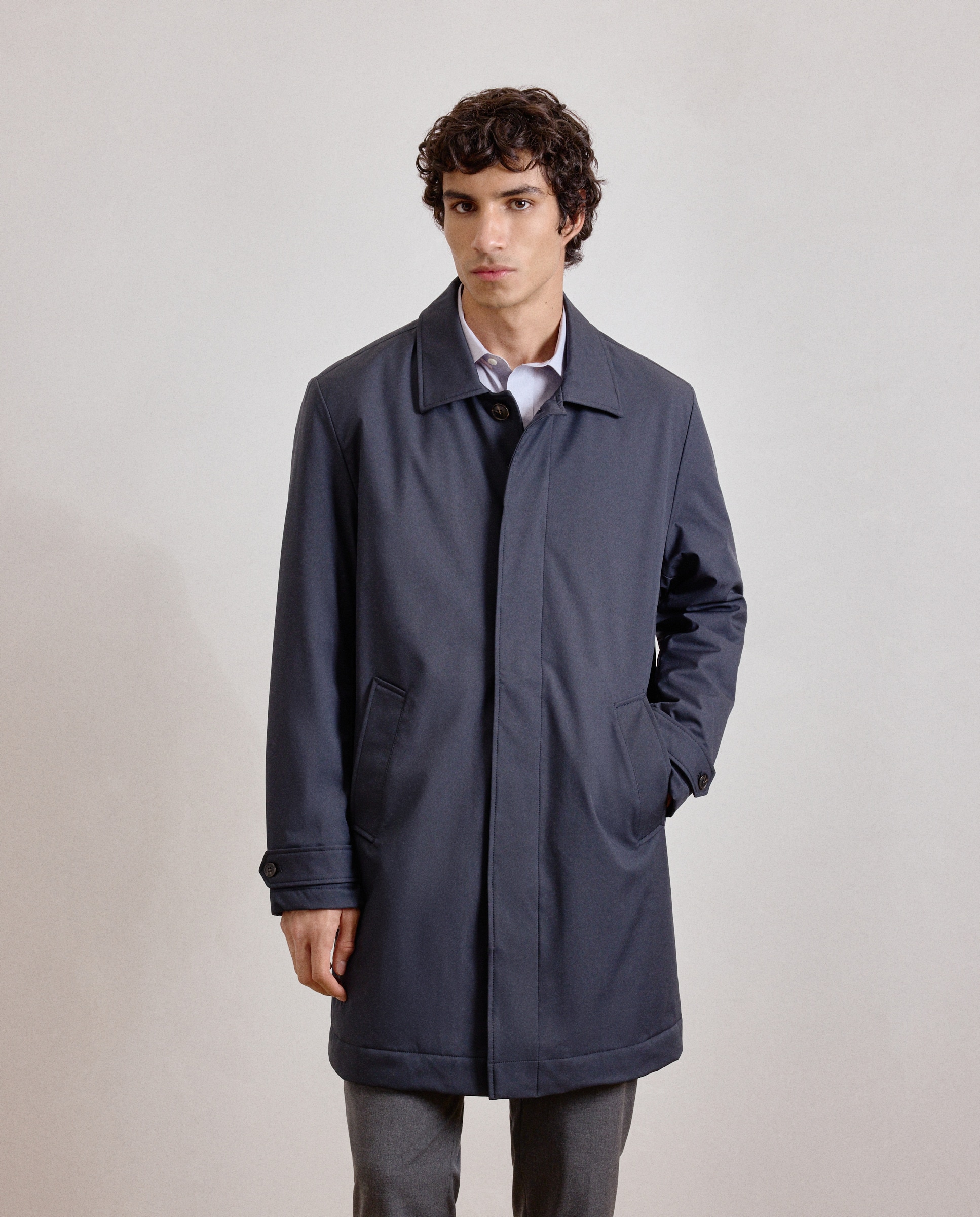 Gabardine Modulável Cinzento-escuro-2