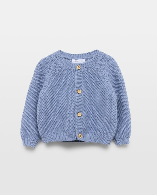 Imagen 0 de Chaqueta de recién nacido punto de arroz