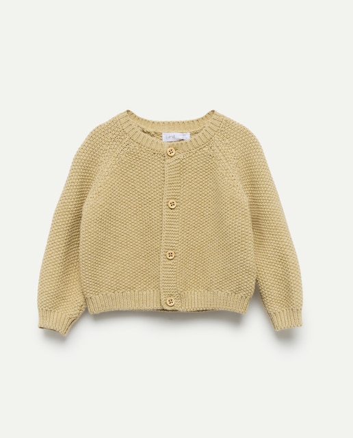 Imagen 0 de Chaqueta de recién nacido punto de arroz