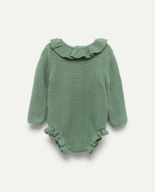 Imagen 0 de Pelele de recién nacido ml tricot volante