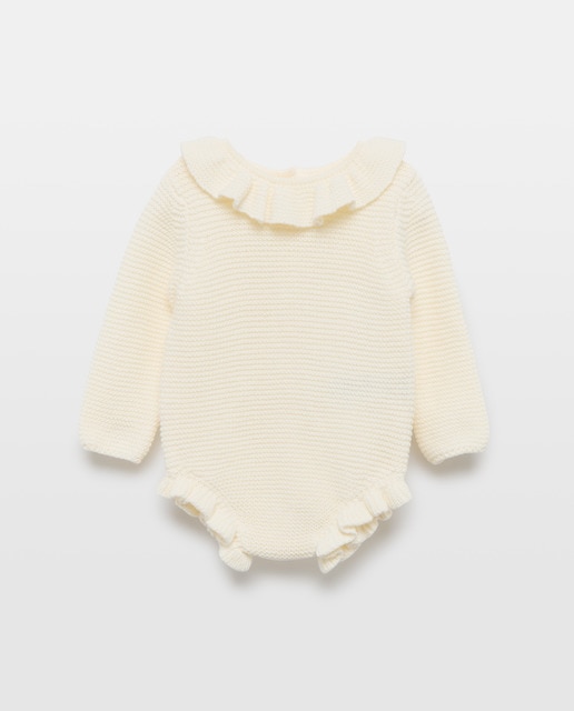 Imagen 0 de Pelele de recién nacido ml tricot volante