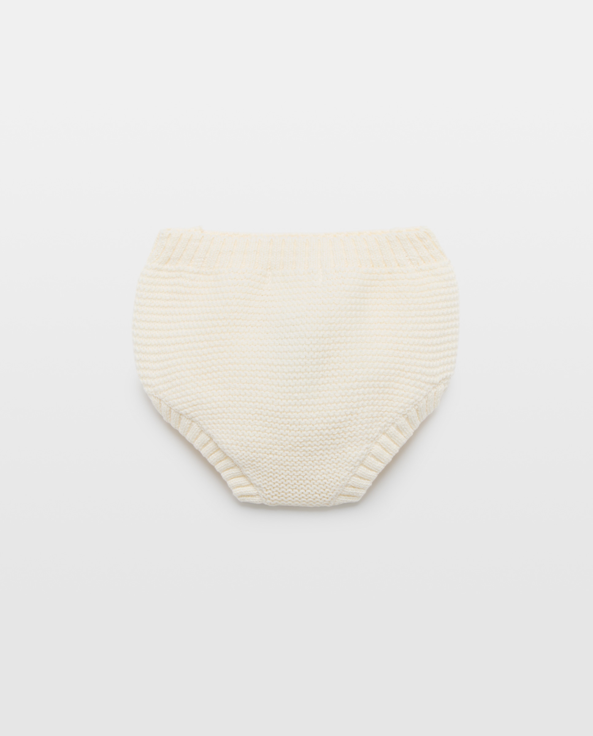 Culetin de recién nacido de tricot 130 Marfil-2