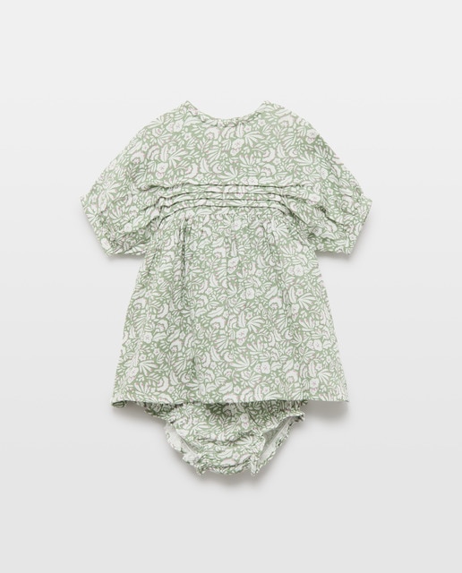 Imagen 0 de Vestido bebé niña de doble gasa estampado