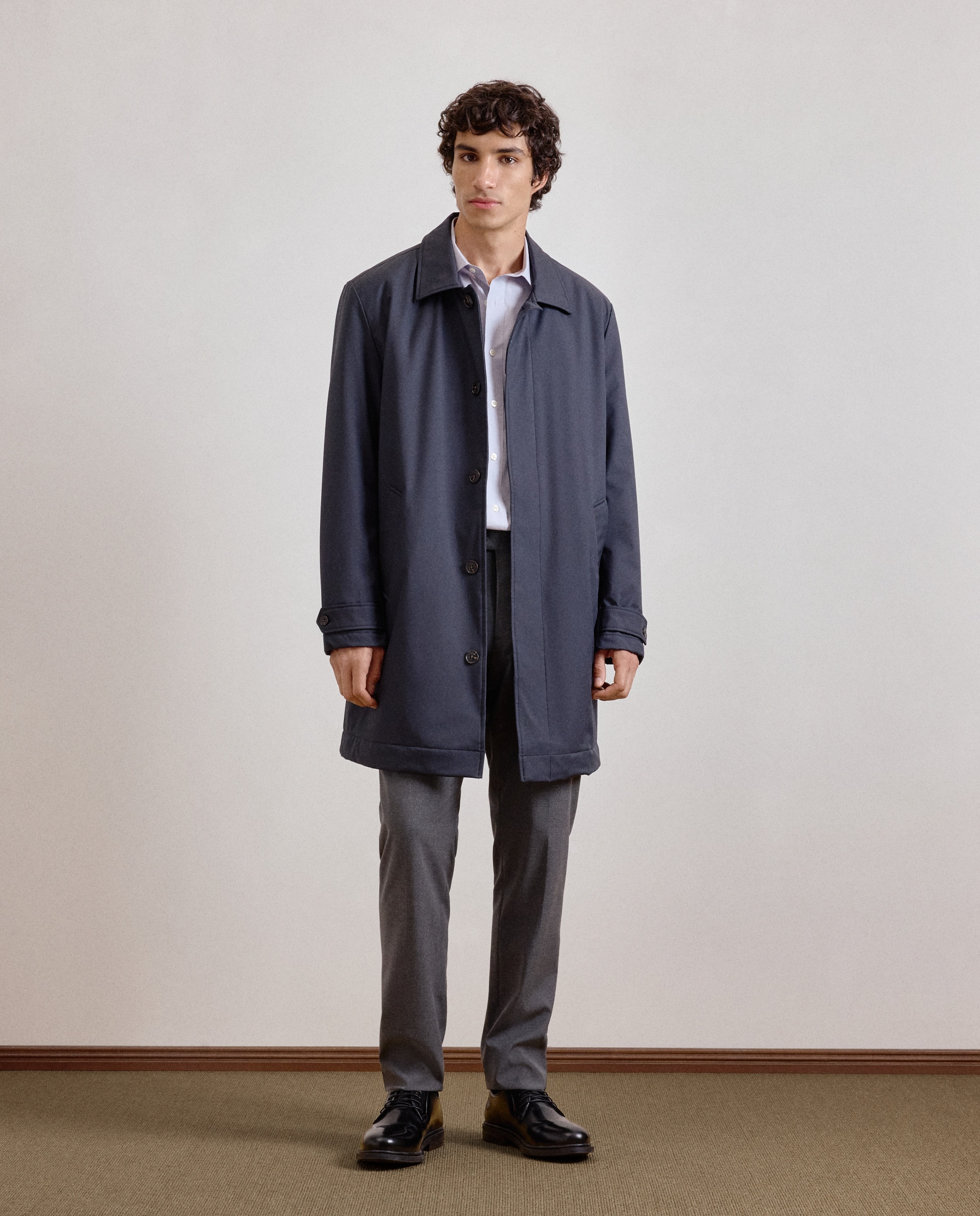 Imagem 0 de Calças Formais Slim com Cintura Extensível