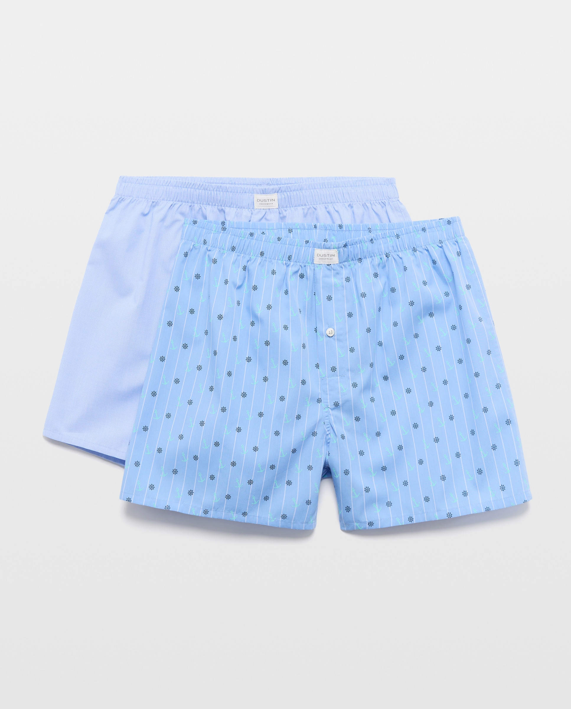 Pack de 2 Boxers em Tecido Azul-1