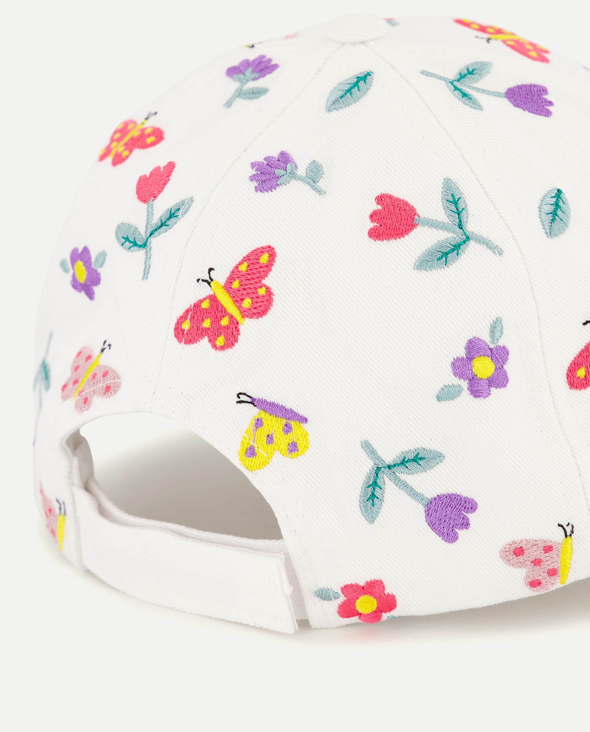 Boné com All Over Print Floral Multicolor-2