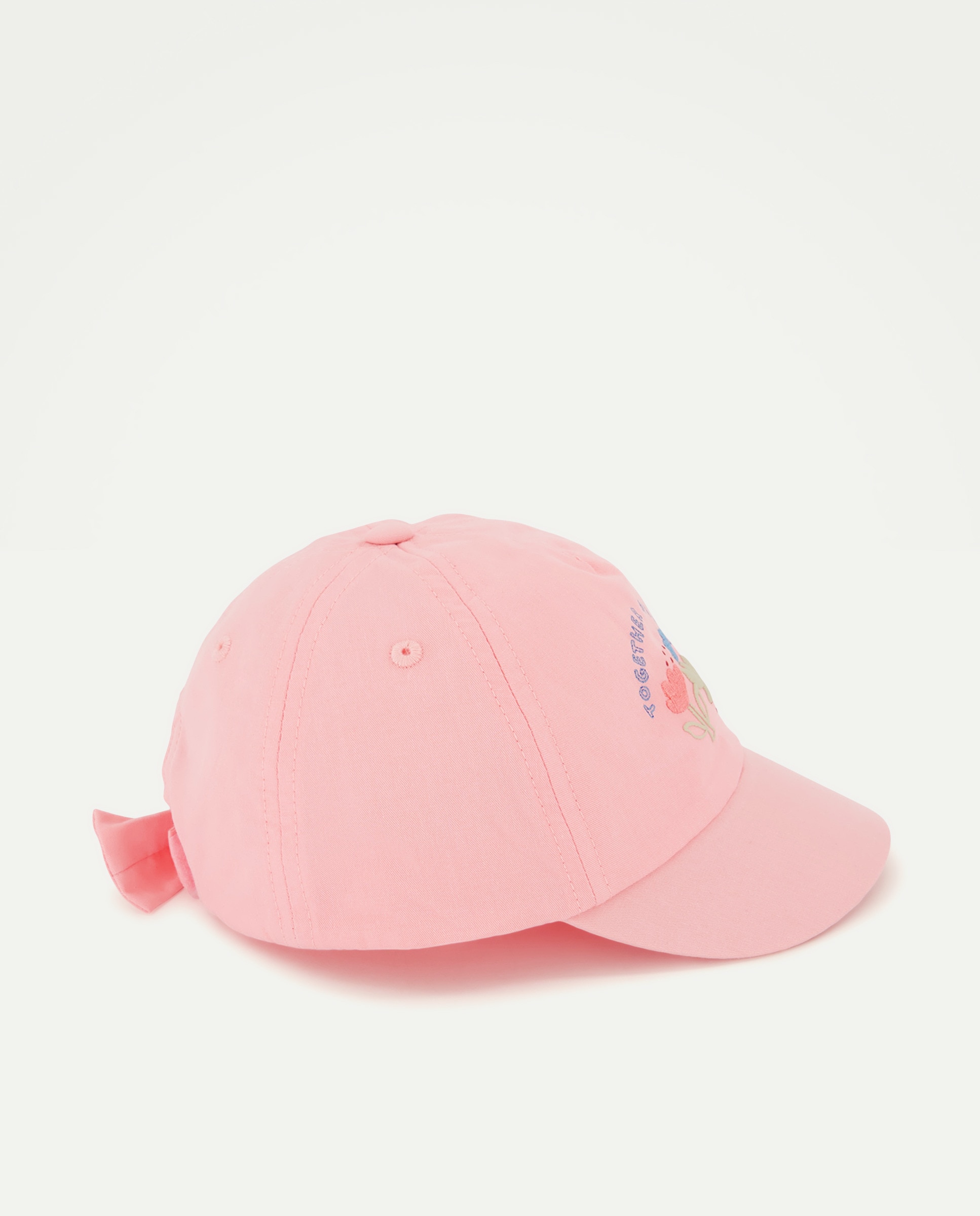 Boné de Bebé com Patch 200 Rosa-1