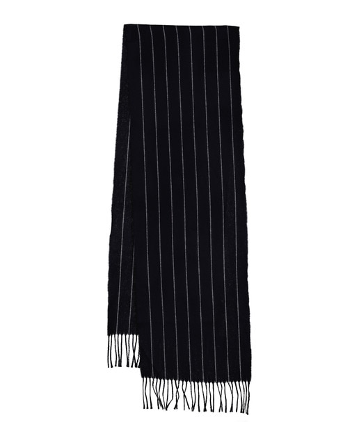 Imagen 0 de Bufanda de hombre de lana con diseño de rayas