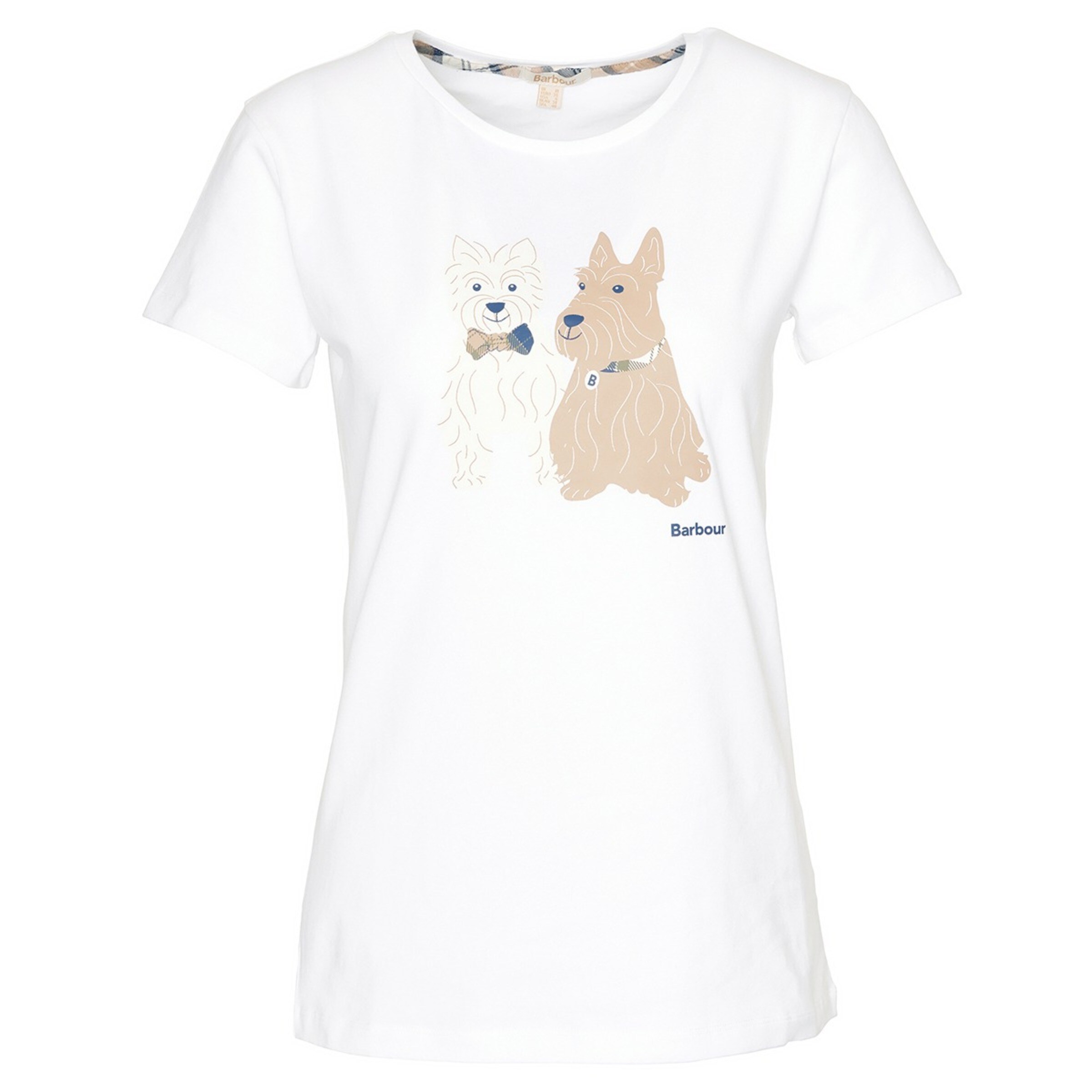 T-shirt de Mulher Highland Branco-4