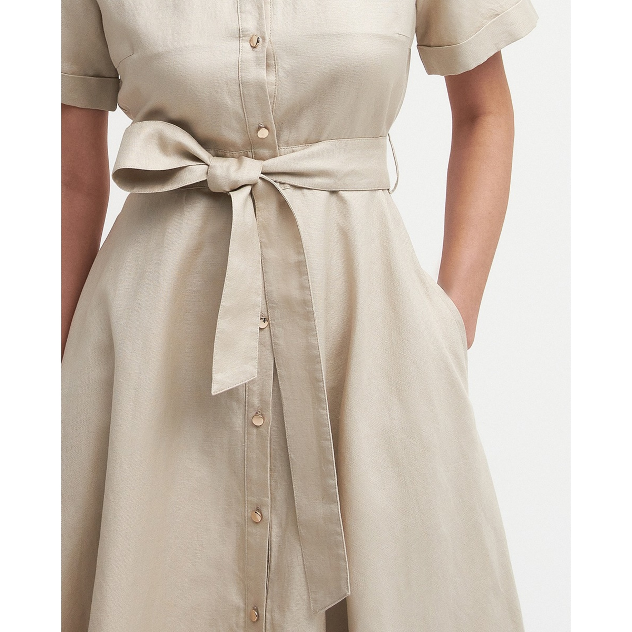 Vestido de Mulher Margaret Bege-5