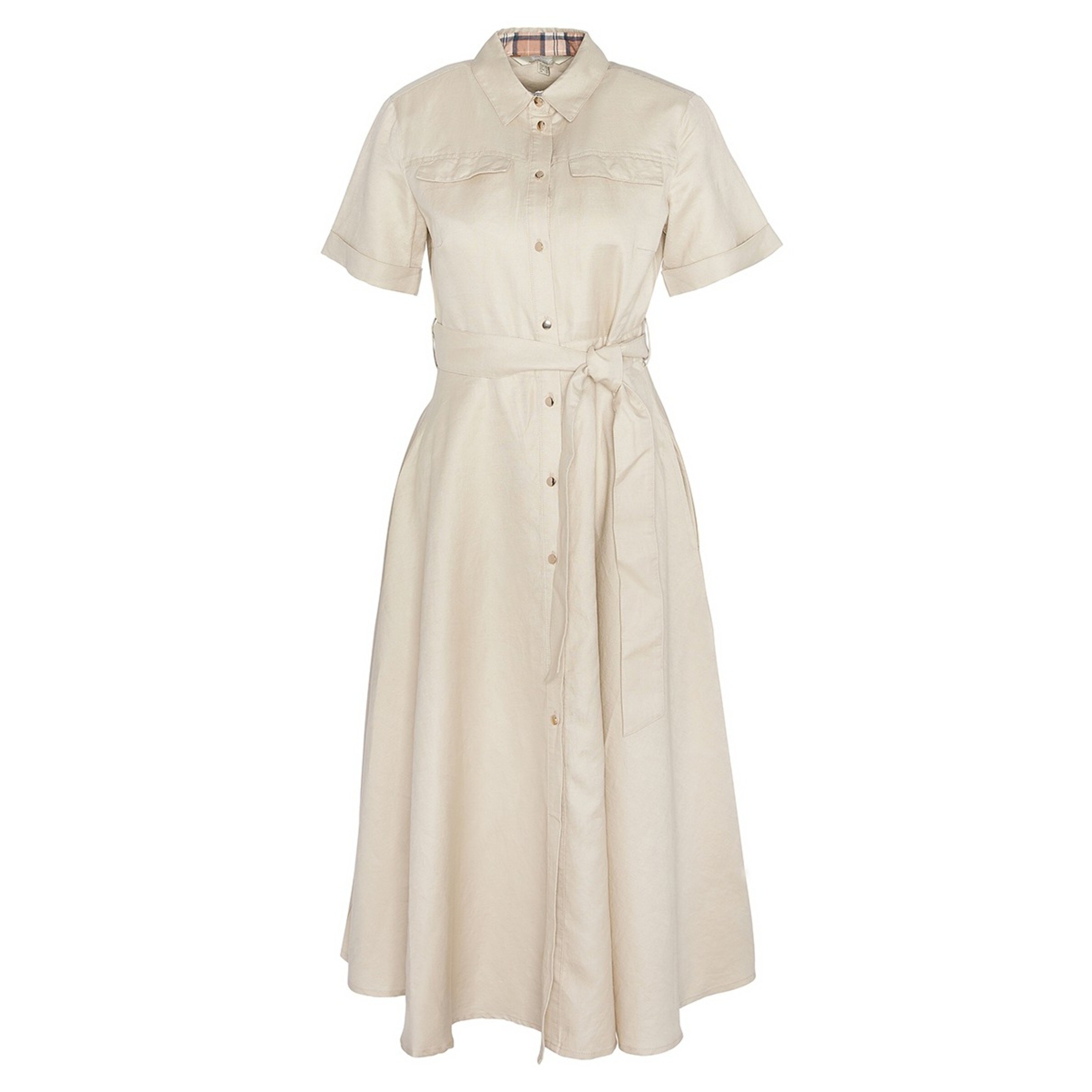 Vestido de Mulher Margaret Bege-6