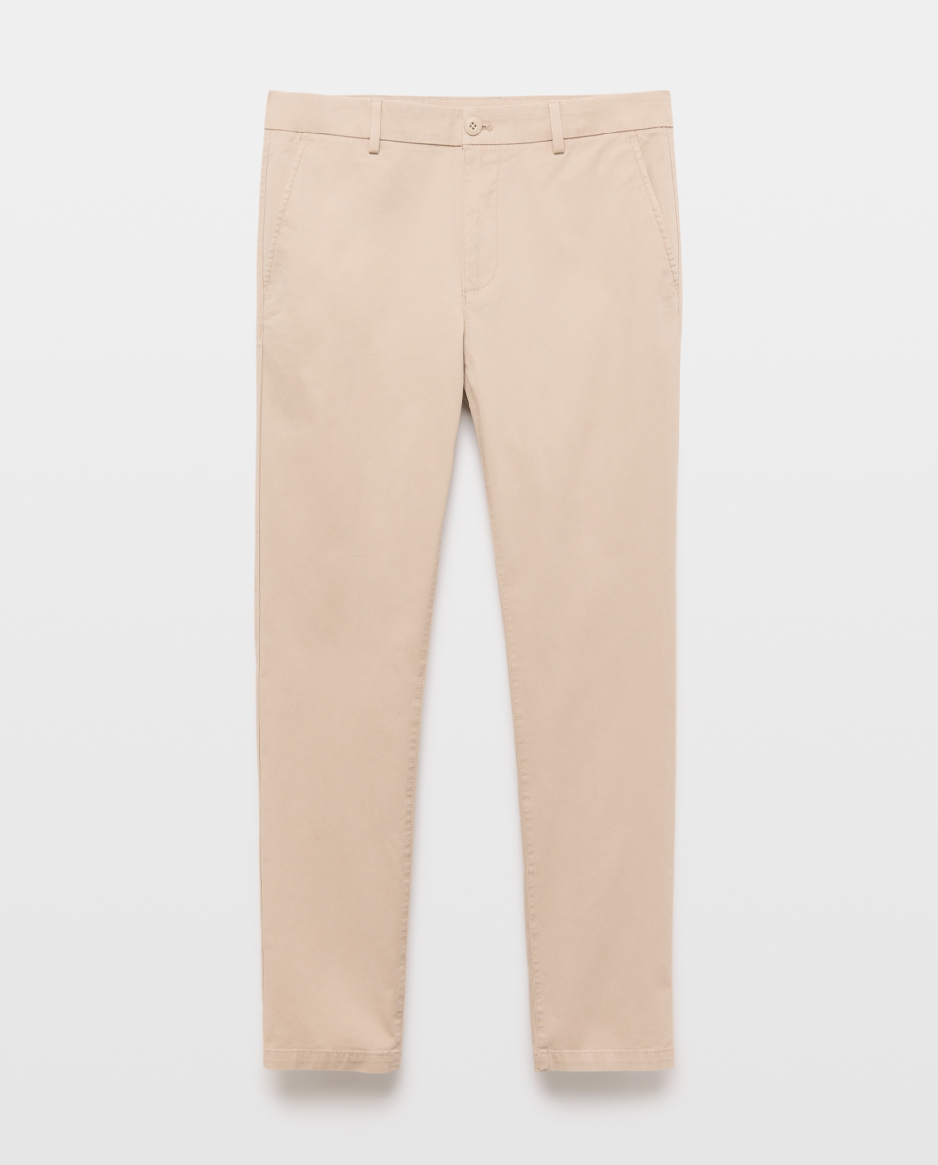 Pantalón hombre chino Slim fit 730 Camel-4