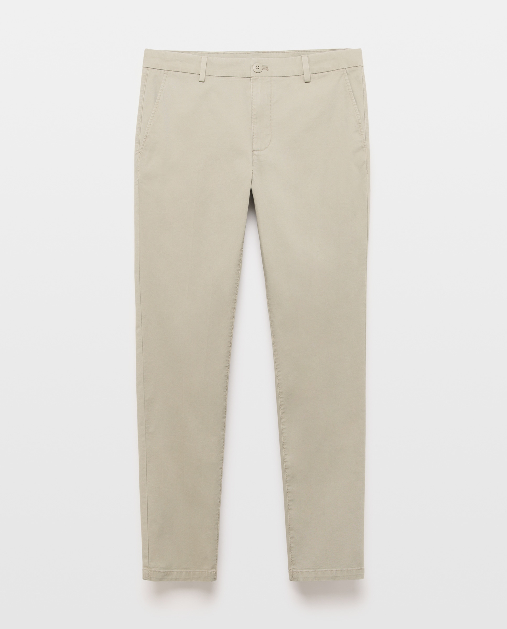 Pantalón hombre chino Slim fit 510 Verde claro-4