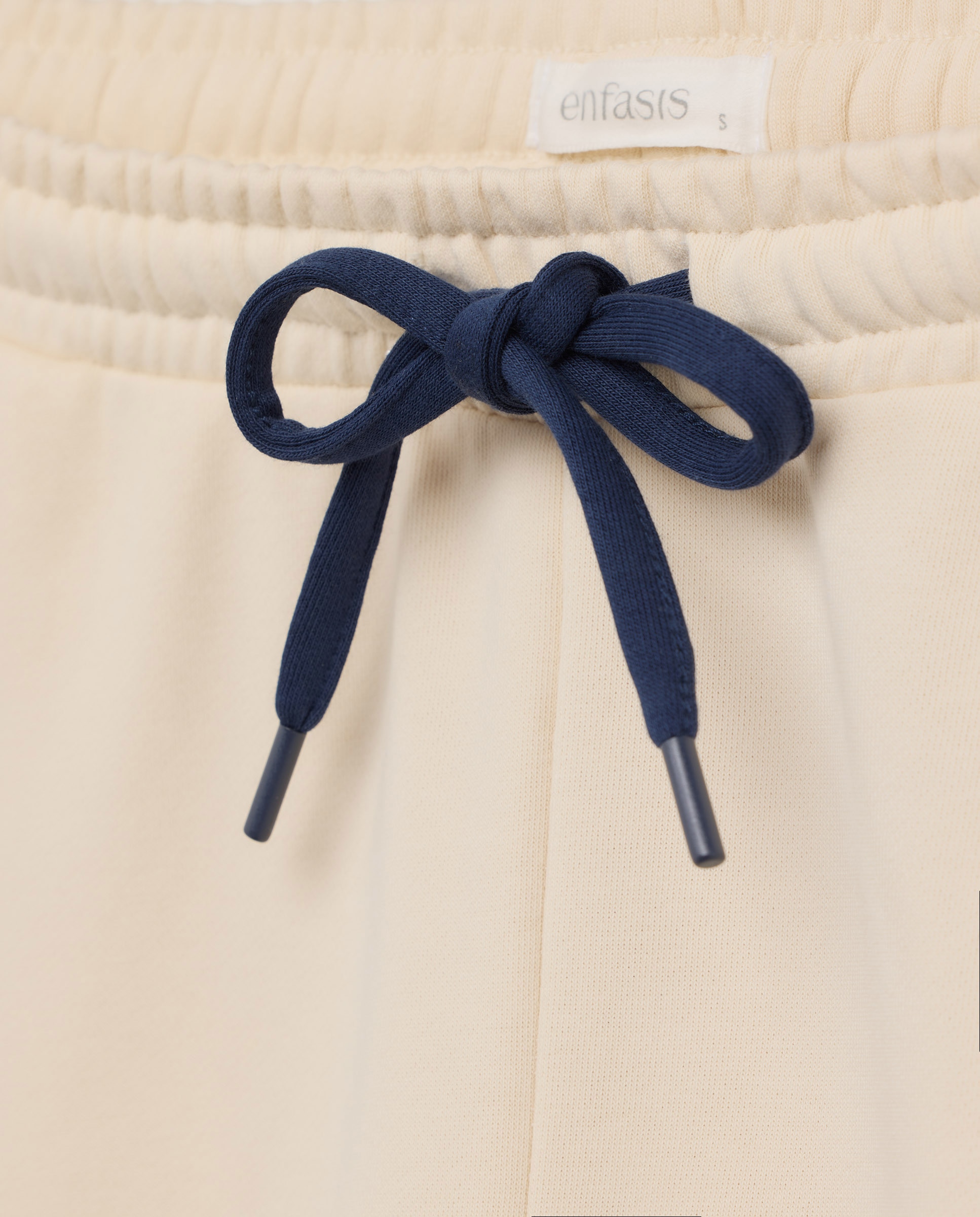 Calças com Contraste Lateral 120 Cru-5