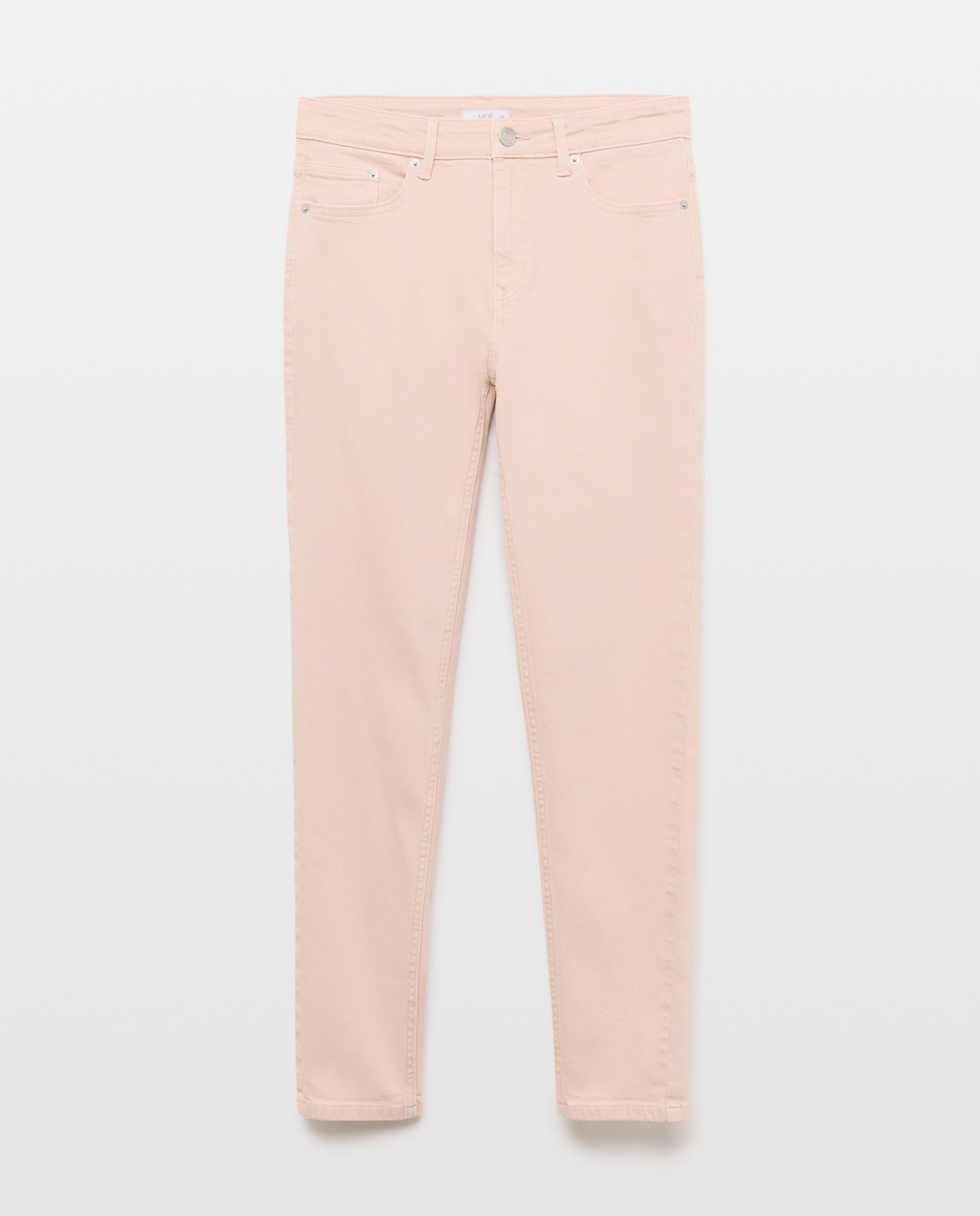Pantalón de mujer skinny Rosa palo-4