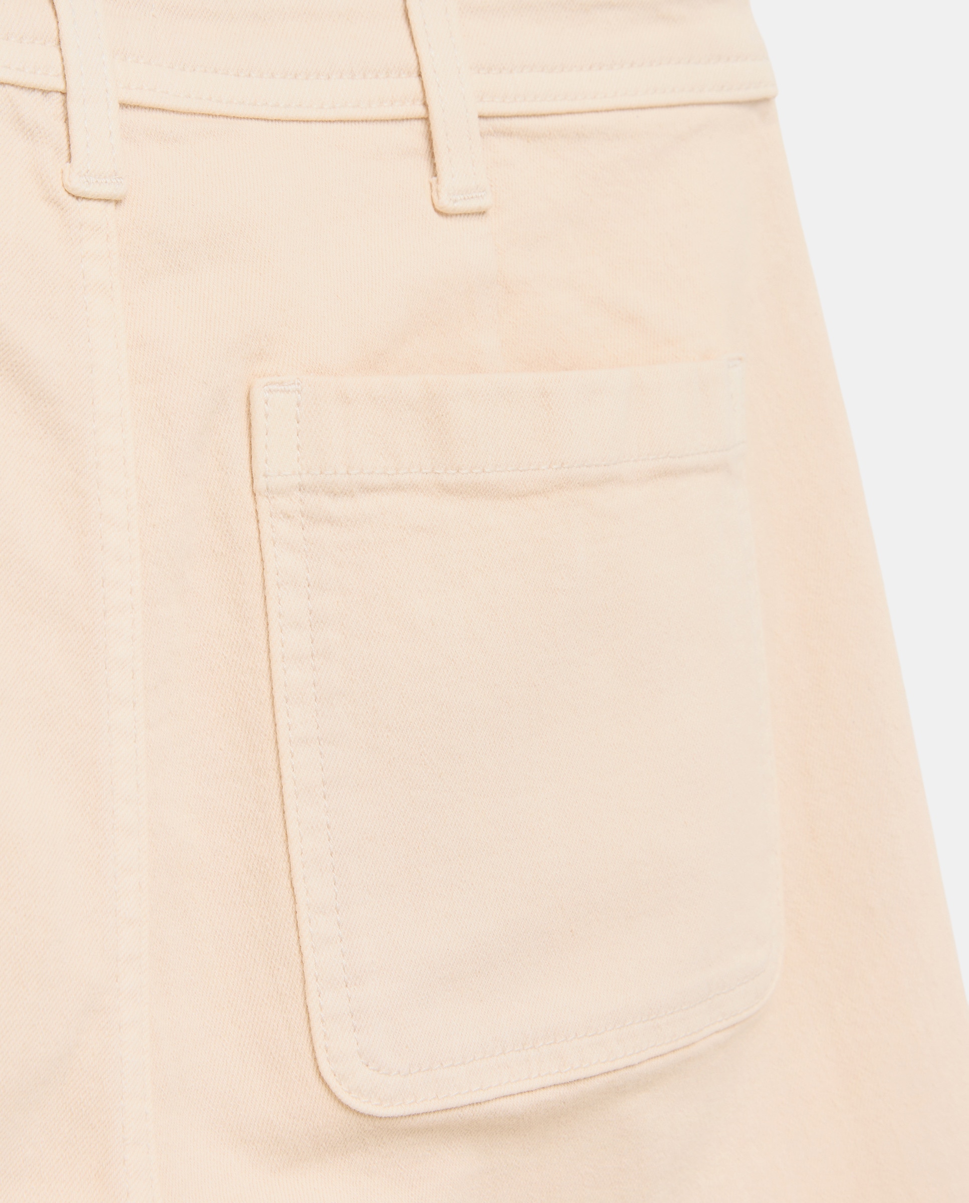 Pantalón de mujer wide-leg con bolsillos 120 Crudo-5