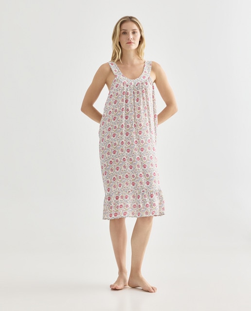 Imagen 0 de Camisón mujer estampado cuello redondo