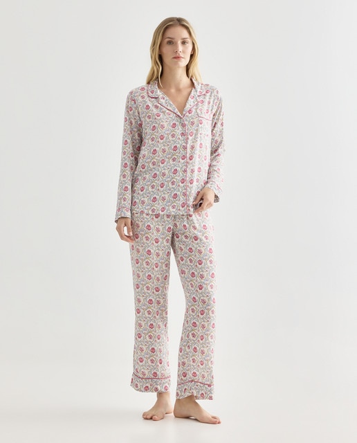 Imagen 0 de Pijama mujer estampado dos piezas