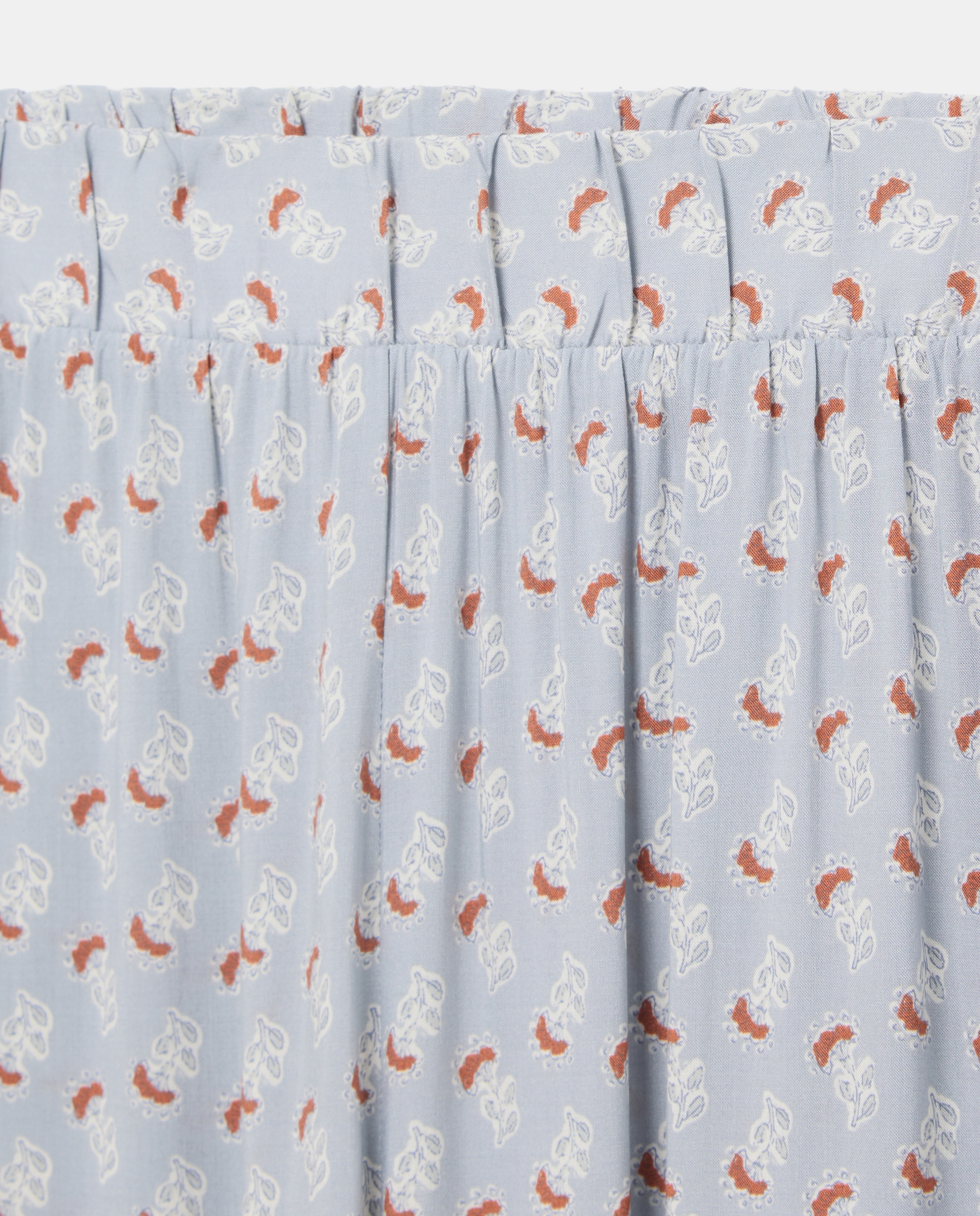 Pijama mujer estampado dos piezas 440 Azulón-4