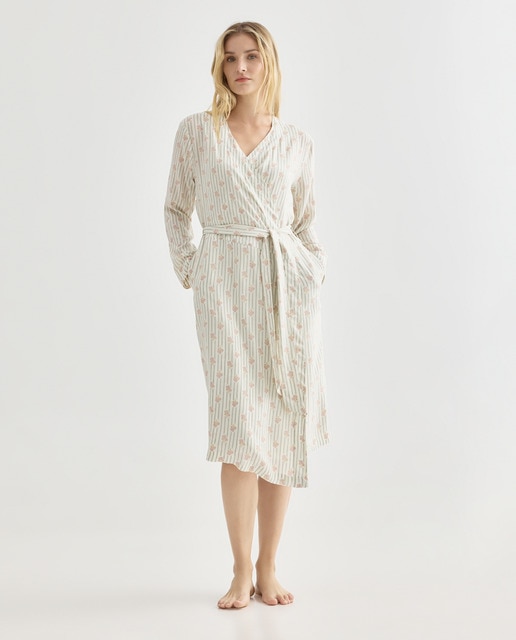 Imagen 0 de Bata estampada mujer