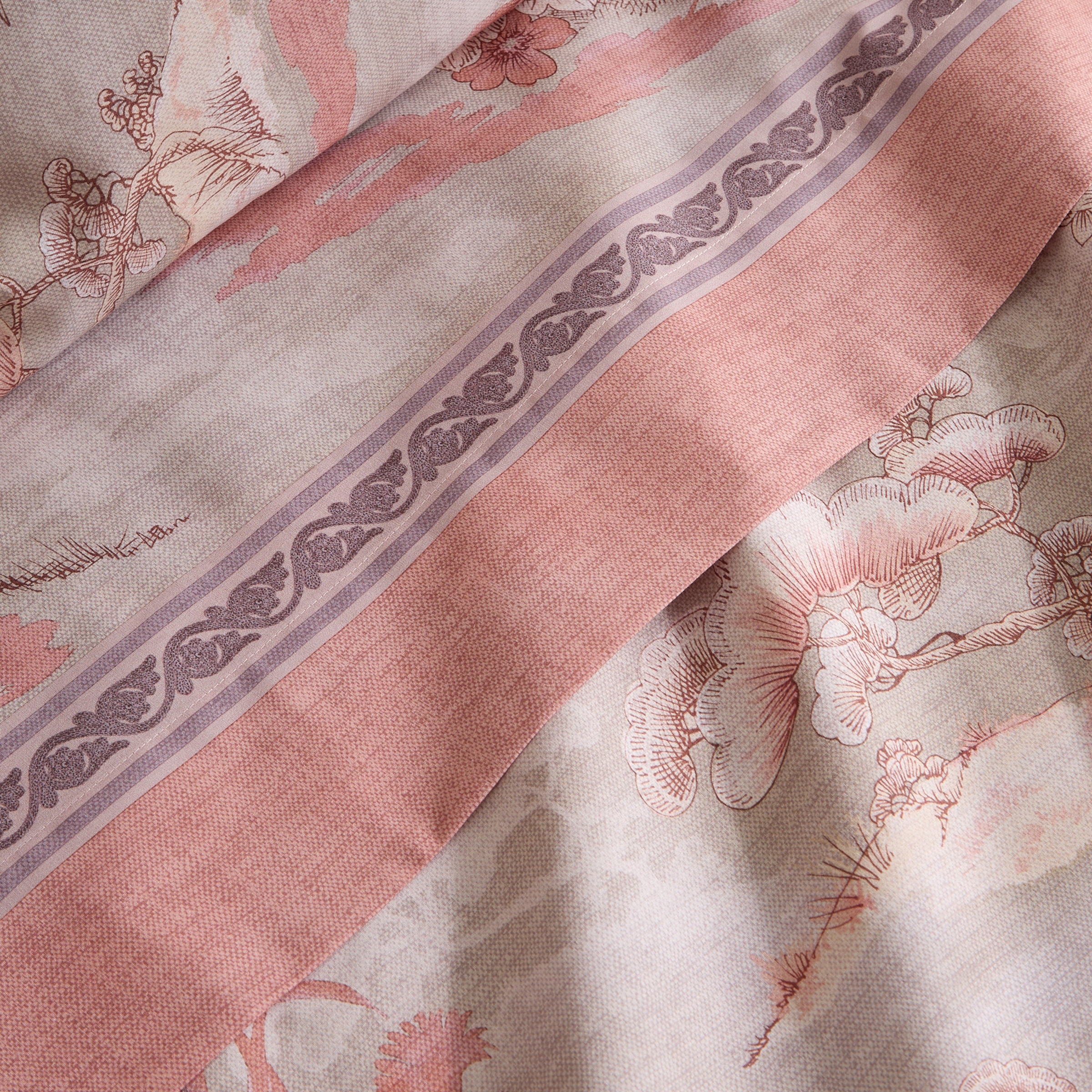 Juego de sábanas algodón Acquaforte Bassetti Terracota-3