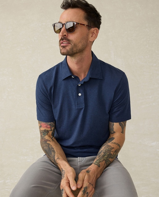 Imagem 0 de Polo de homem manga curta