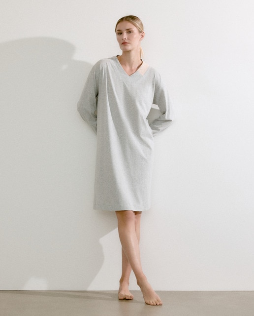 Imagem 0 de Camisa de Dormir com Manga Comprida