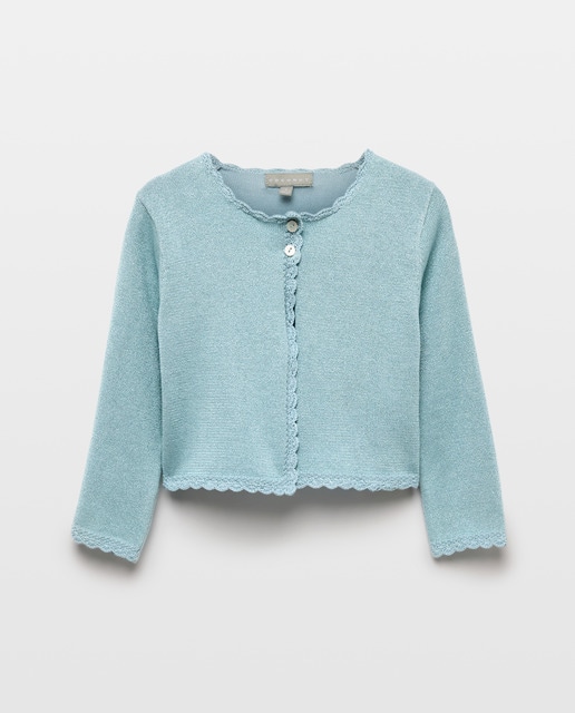 Imagem 0 de Casaco com Efeito de Fio Metalizado