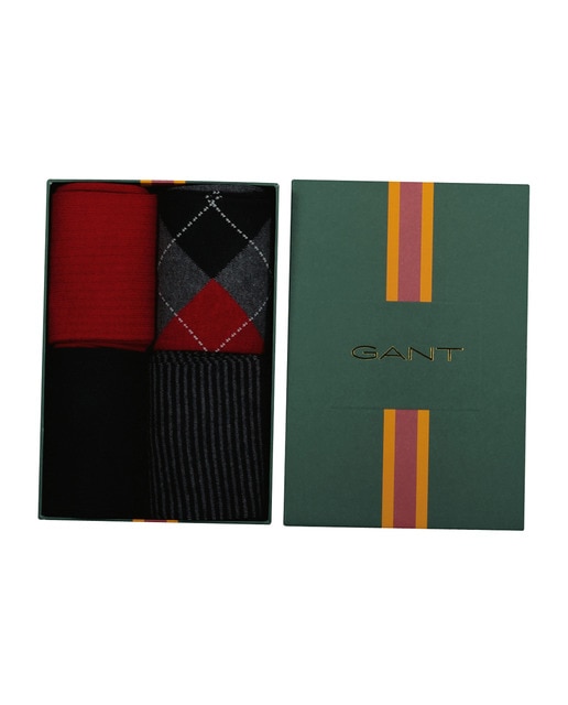 Imagem 0 de Caixa de 4 Pares de Meias de Algodão com Desenhos Estampados