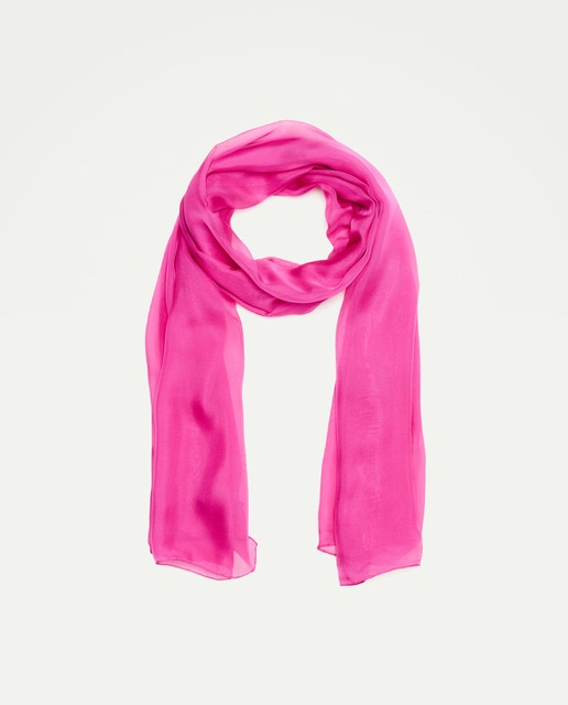 Imagem 0 de Écharpe de Festa Lisa em Chiffon e Seda