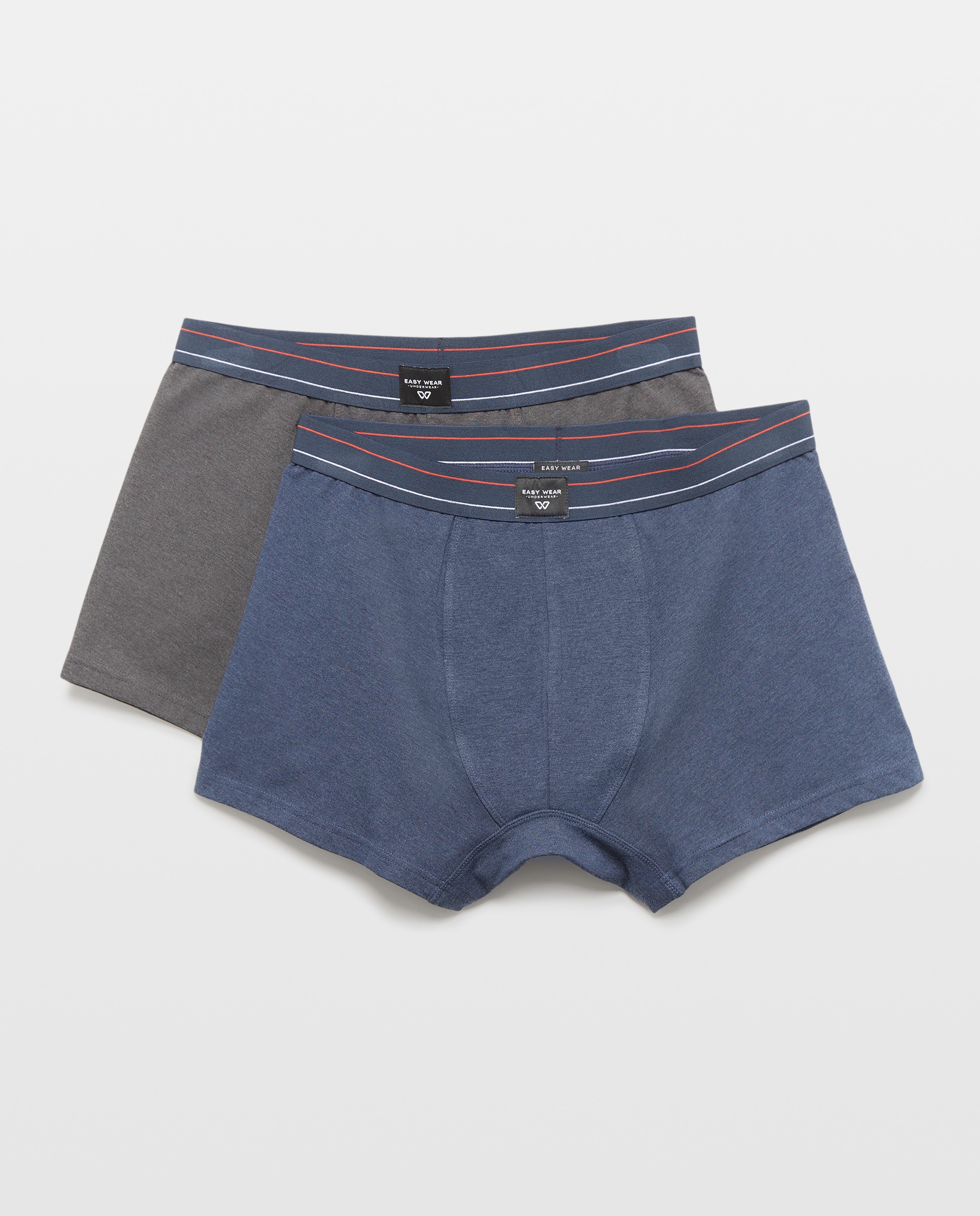 Imagem 0 de Pack de Dois Boxers Elásticos Lisos