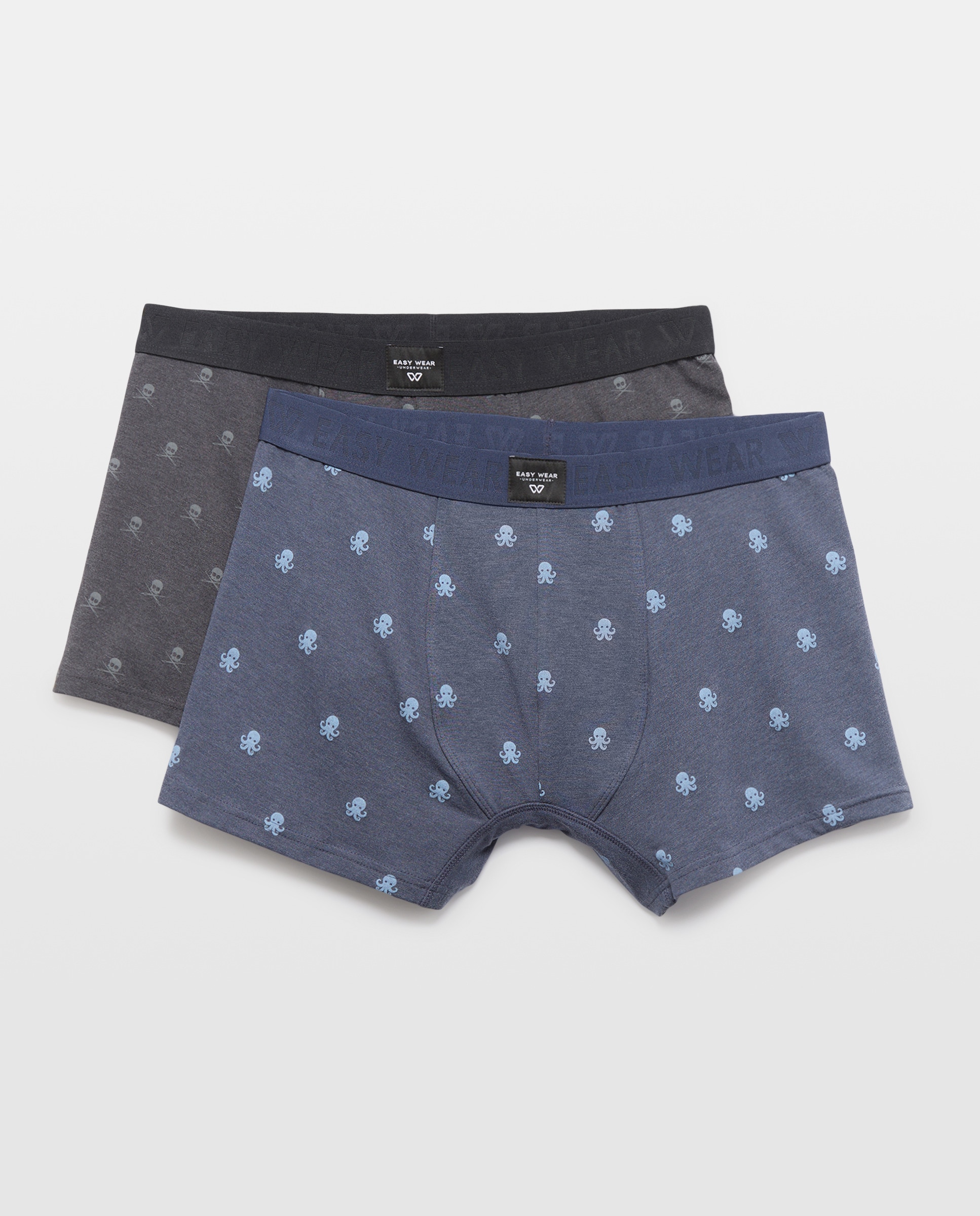 Imagem 0 de Pack de Dois Boxers Elásticos com Estampado